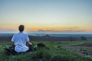 self-crare practice meditation sunrise